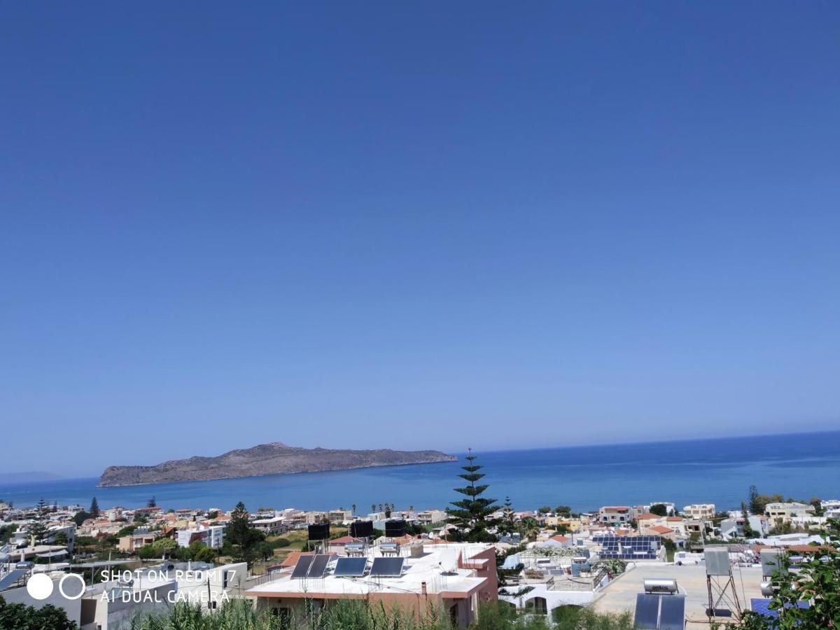 Villas Eva With Panoramic Sea View Stalós Exterior foto